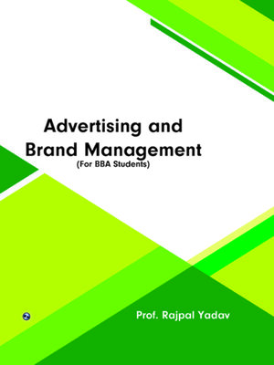 cover image of Advertising and Brand Management
